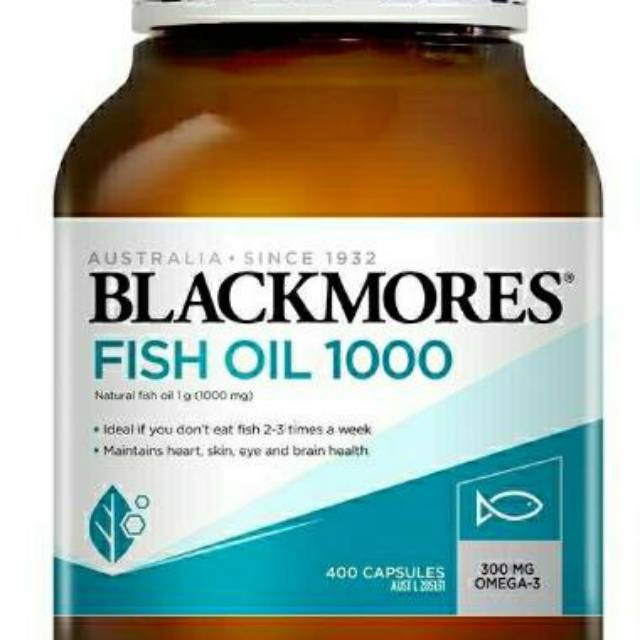 Blackmores Fish Oil 1000 400 Capsules