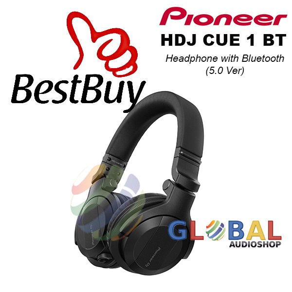 Pioneer HDJ-CUE1BT Headphone Bluetooth 5.0 HDJCUE1BT / HDJ CUE1 BT