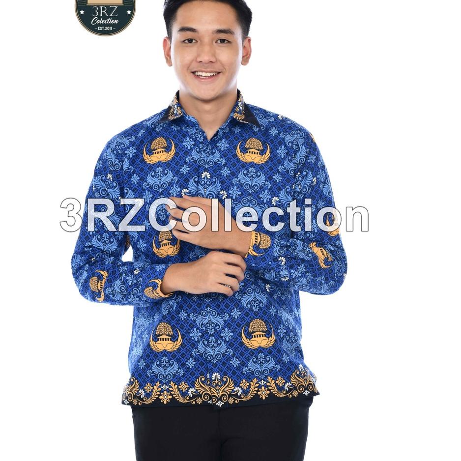 Seragam Korpri Baju Korpri Pria Kemeja Batik Korpri Bahan Korpri [JPA. 390116]