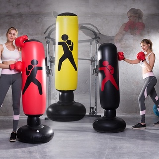 Alat samsak Tinju berdiri Samsak Tinju Boxing Punch Target Inflatable 1.6 Meteri