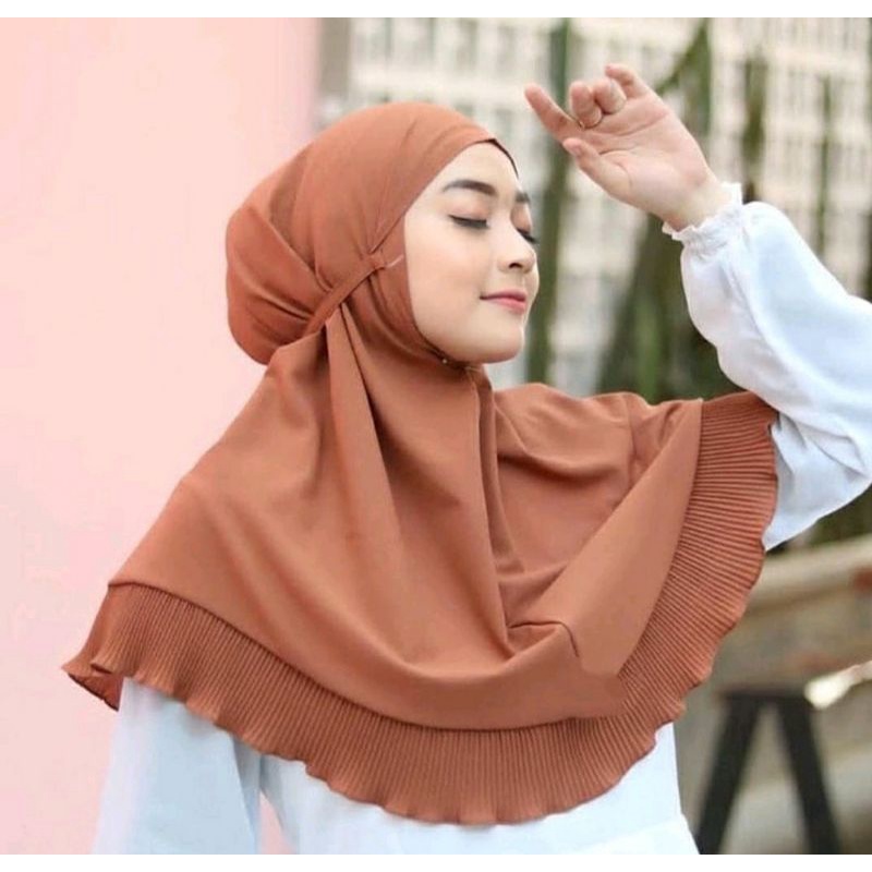 Bergo Rempel Plisket, Bergo Maryam Renda Plisket