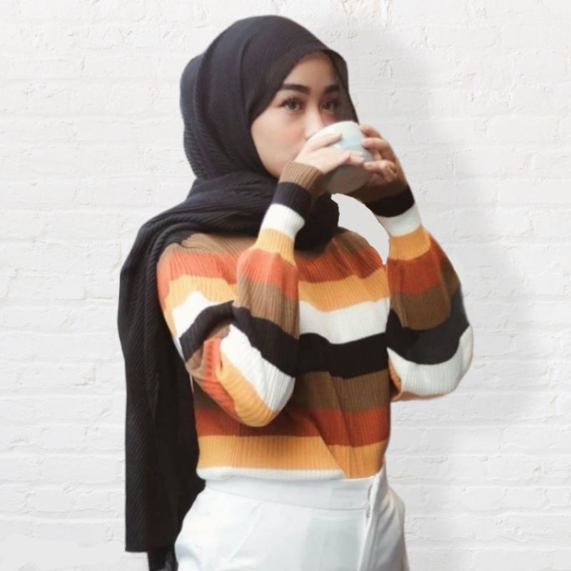 SN - Sweater Rajut wanita SUMMER KNITE