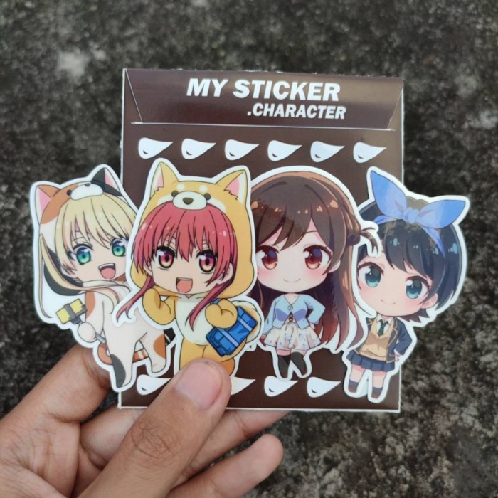 

terbaru termurah Sticker Anime Terlengkap - Stiker Kanojo mo Kanojo Kanojo Okarashimasu - Saki
