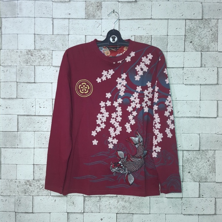 Longsleeve BULLET NOISE SUKAJAN Full Bordir Size M