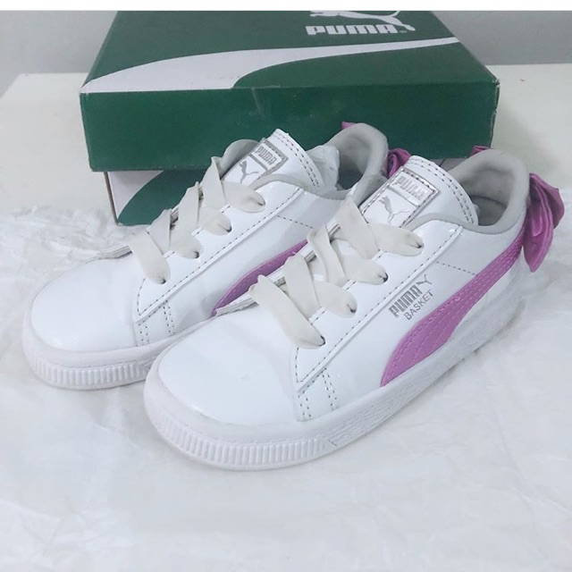 Puma Basket Bow Kids Authentic