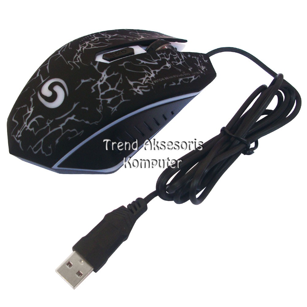 Trend-Mouse Gaming USB Retak / Mouse Gaming Murah / Mouse USB