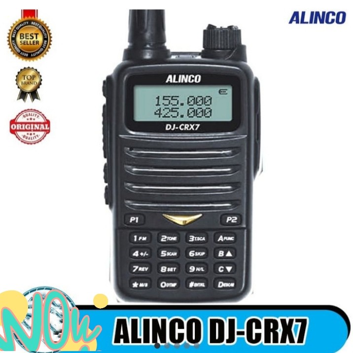 Ht Alinco DJ-CRX7 HT ori Dual Band Garansi Resmi hany Talky DJCRX7 radio murah