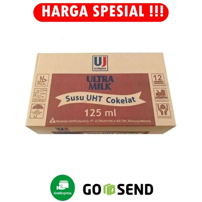 

BISA COD Susu Ultramilk | Susu UHT Ultra Jaya 125 ml Isi 40 Pcs - Strawberi