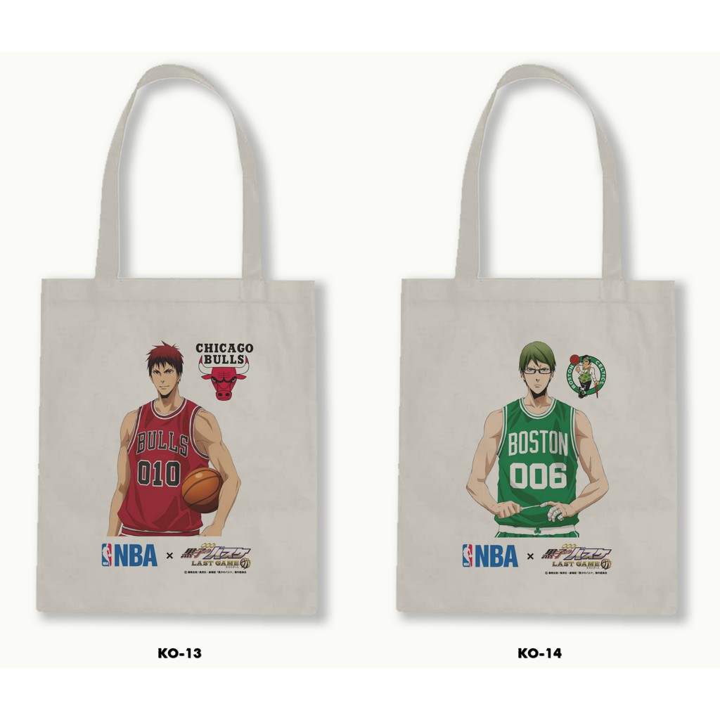 TOTE BAG BLACU - KUROKO'S BASKETBALL / KUROKO NO BASUKE /ANIME-MANGA .01