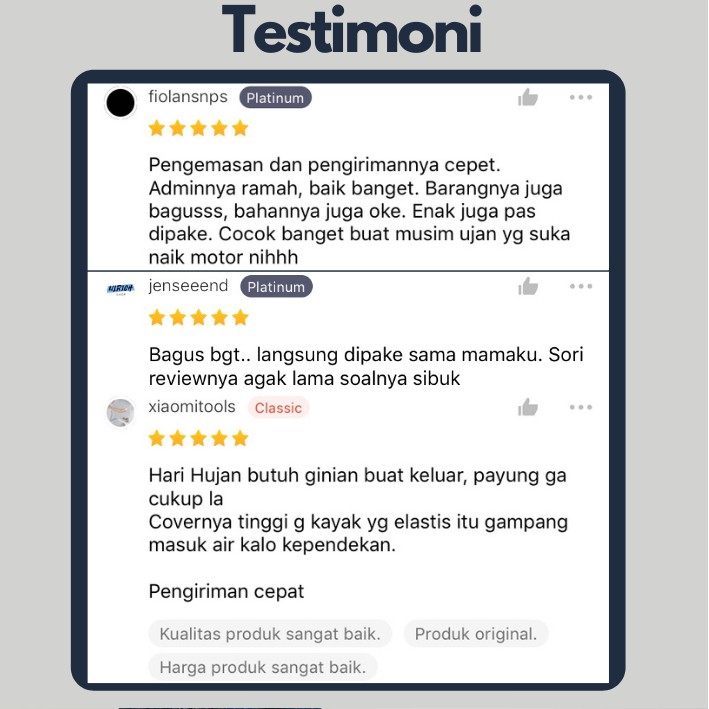 Jas Hujan Sepatu Cover Sepatu Anti Air Hujan Transparan Pelindung Cover Shoes Rain-4