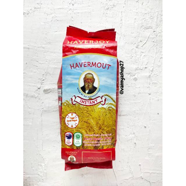 

Haverjoy Havermout Oatmeal (Australian Oats) - 500 gr