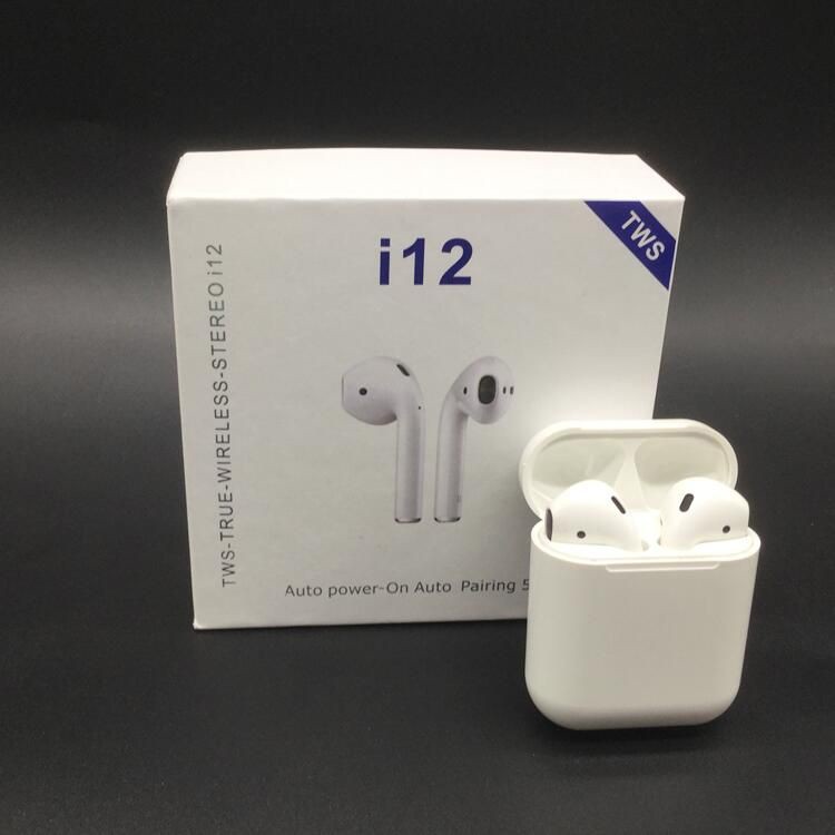 HandsFree Bluetooth Earphone Wireless Handsfree I12 Waterproof I12 Pro
