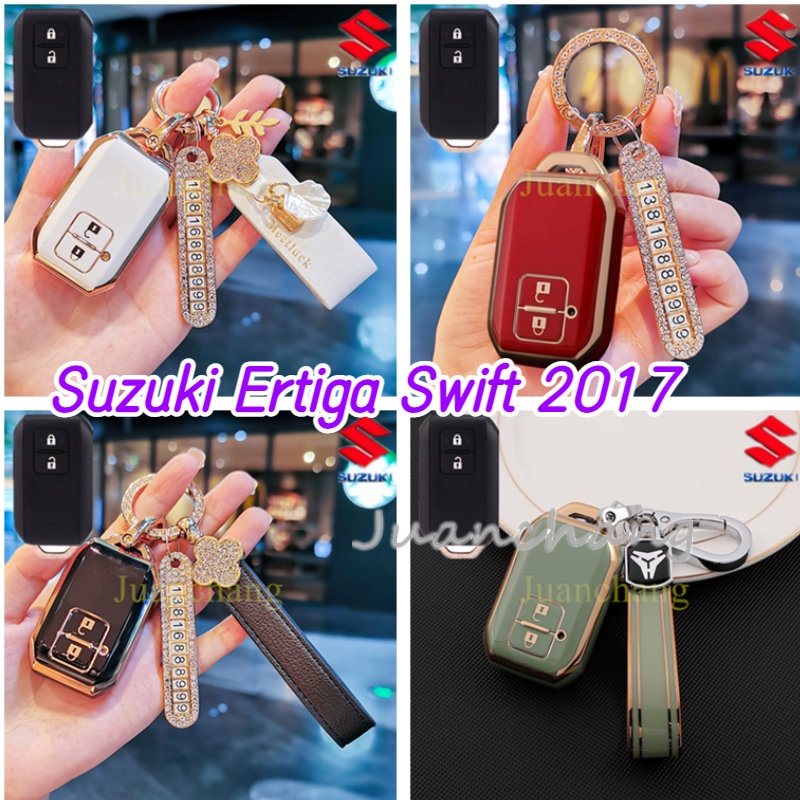 Casing Remot Kunci Mobil Untuk Suzuki XL7 Ertiga Swift Wagon R Monopoly Grand Vitara Ignis 2020 Ertiga Swift Wagon R Monopoly Grand Vitara Swift 2018 4