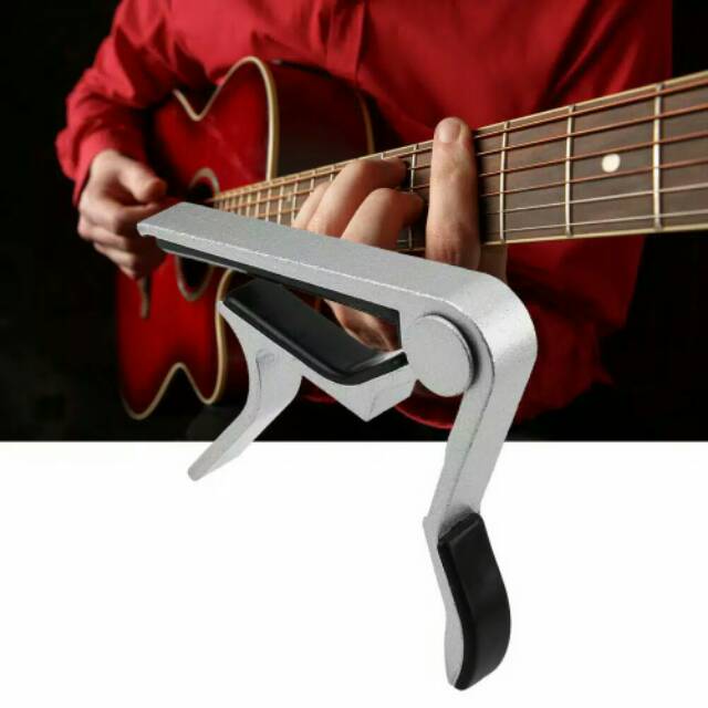 CAPO GITAR ORIGINAL LOGAM BAJA KUALITAS TERBAIK akustik elektrik ukulele