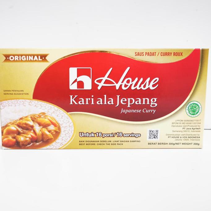 

[[BISA COD]] House Kari Ala Jepang 300 Gram untuk 16porsi Bumbu curry jepang Halal - spicy