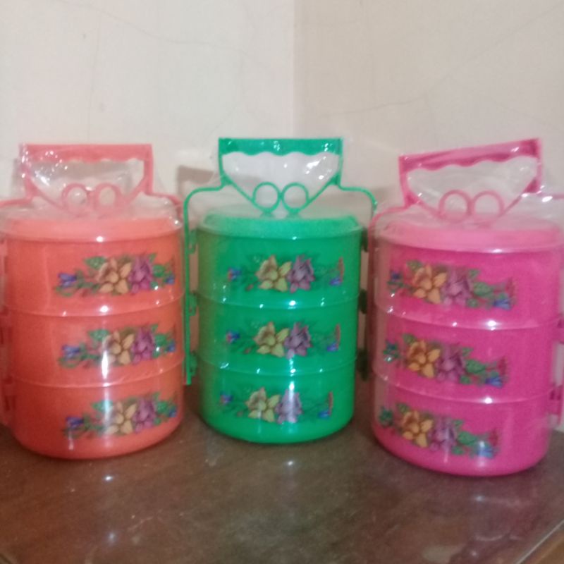 Rantang Plastik 3 Susun