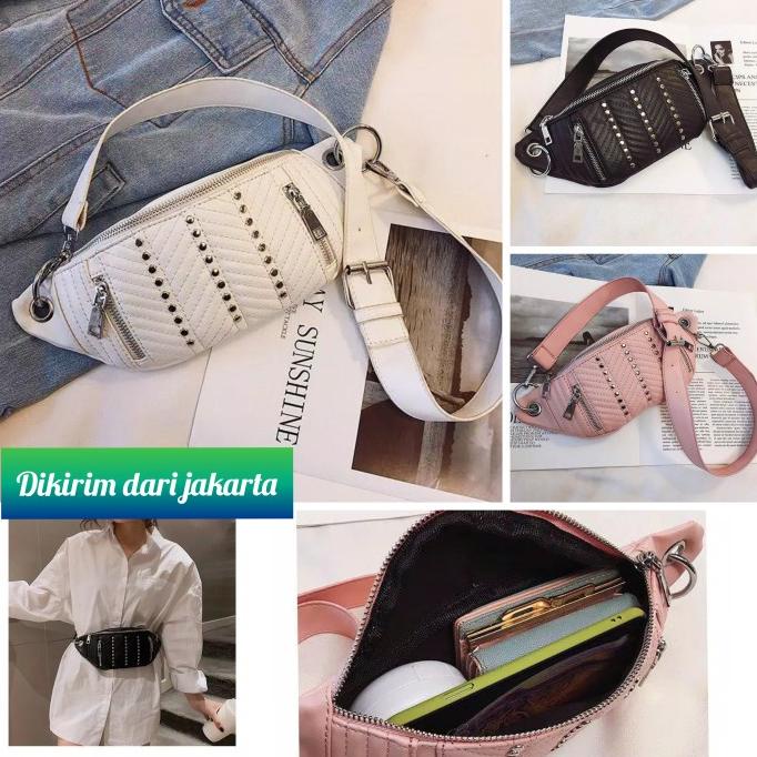 Tas Wanita Batam Import Waistbag Vc83283