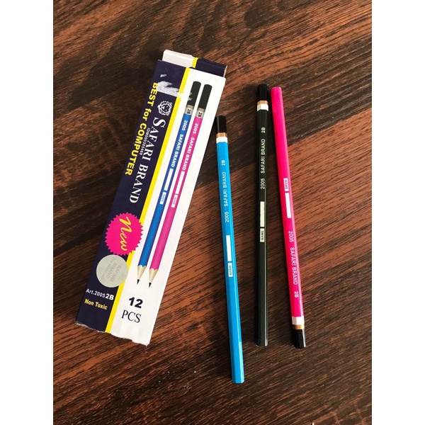 

pensil safari 2B bright series