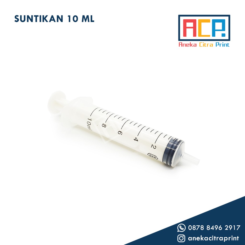 Spuit / Suntikan / Syringe 10 ml + Selang - Tinta Head Cleaner Parfum