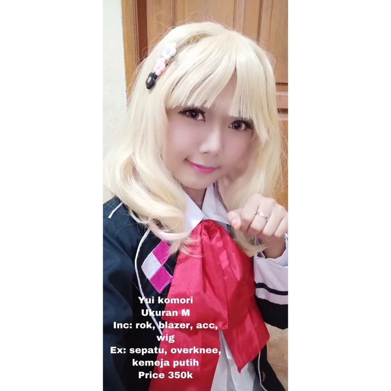 Fullset Cosplay Yui komori Diabolik Lovers