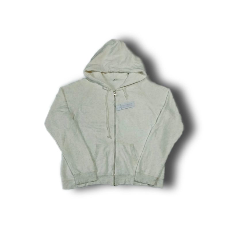 Hoodie Zipper basic Uniqlo / Hoodie pria dan wanita