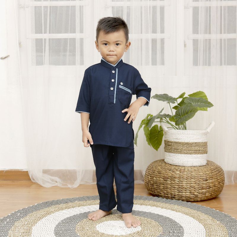 Baju Koko Kurta Anak Setelan Umur 2-7 Tahun | KAIN TOYOBO IMPORT