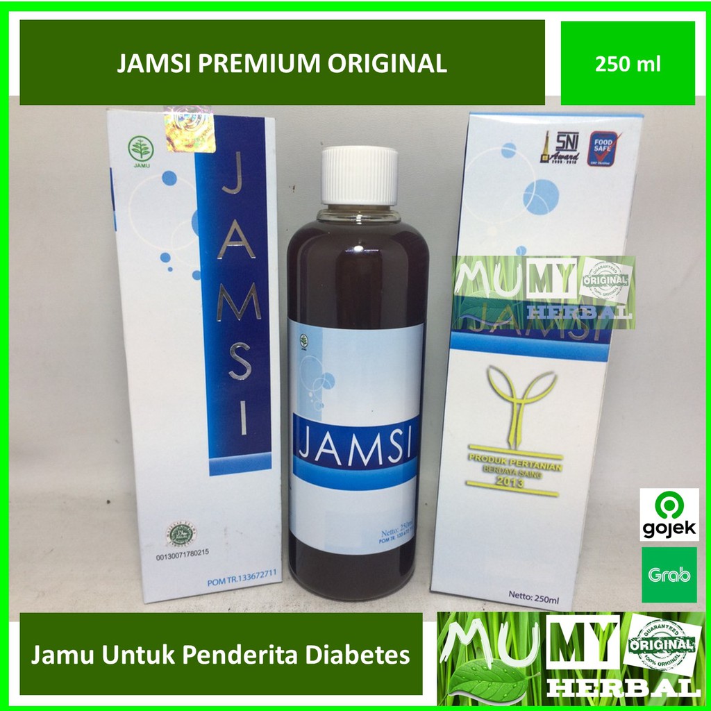 JAMSI PREMIUM JAMSI ORIGINAL JAMSI 250 ml JAMU OBAT DIABETES