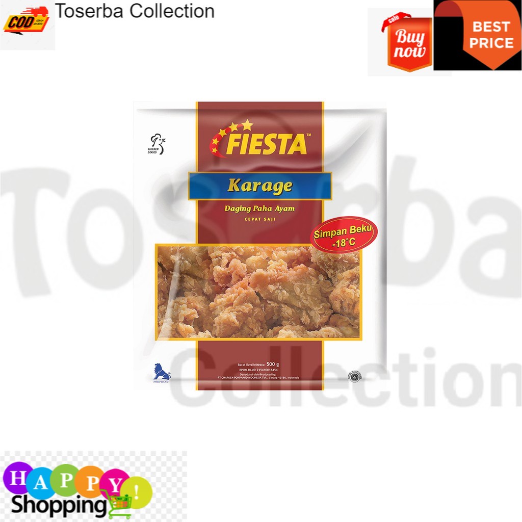 

Toserba Collection Murah Fiesta Paket Karage Makanan Instan 500 G (3 Pcs) Bandung - Cimahi