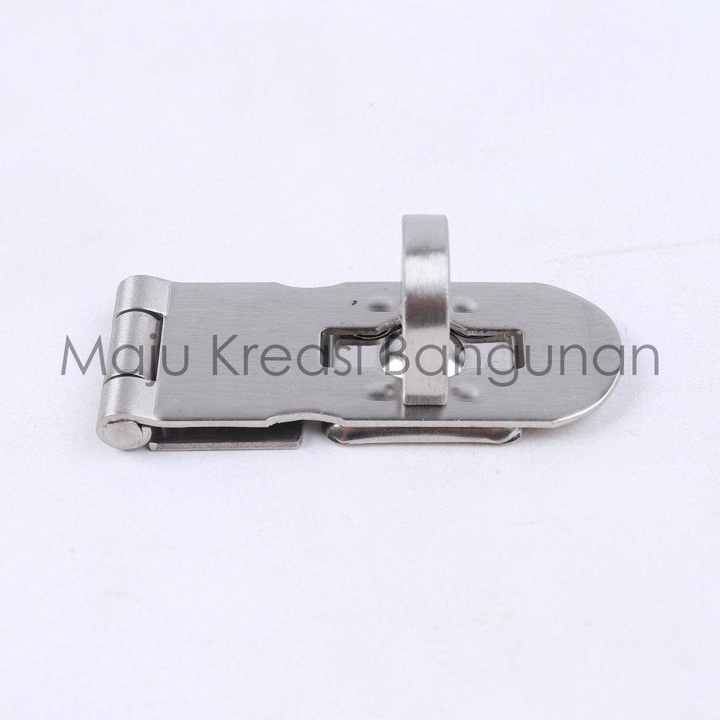 Overpal Gembok SOLIGEN Medium Stainless Steel Grendel Kunci Pintu Over Pal Hasp Lock M