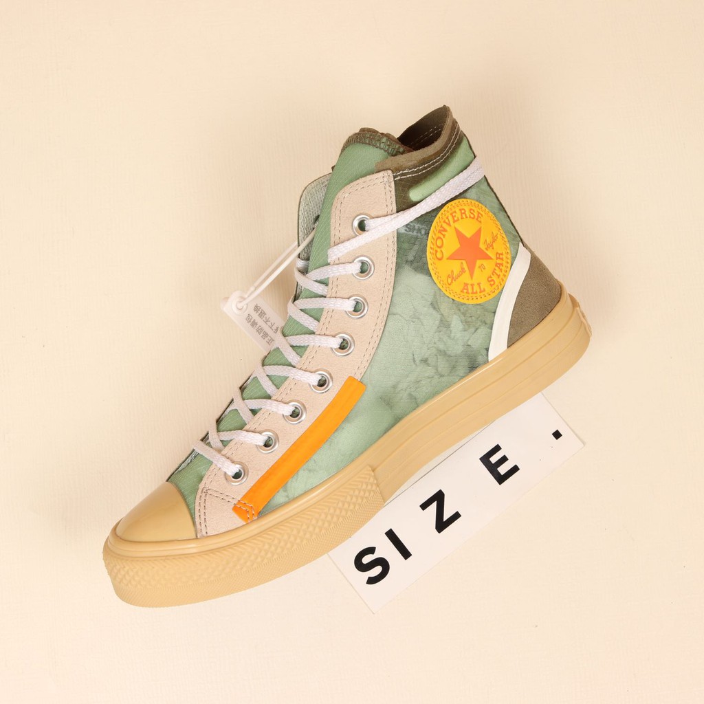 Converse CTAS 1970s X OffWhite Green