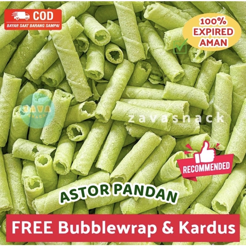 

TERLARIS 250 GR ASTOR ROLL PANDAN | grosir snack kiloan | cemilan murah enak renyah | makanan ringan jajanan jadul murah meriah