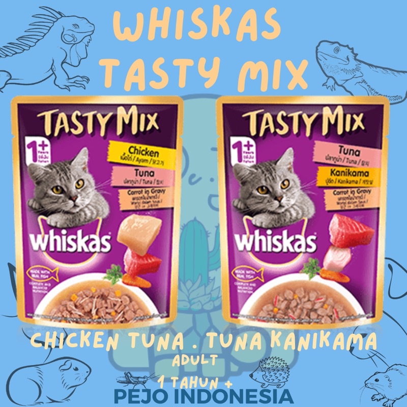 Whiskas Tasty Mix Pouch