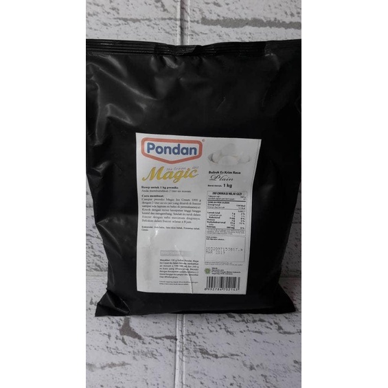 

BAHAN ES KRIM PONDAN PLAIN