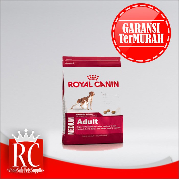 Makanan Khusus Anjing Ras Sedang - Royal Canin Medium Adult 4 Kg