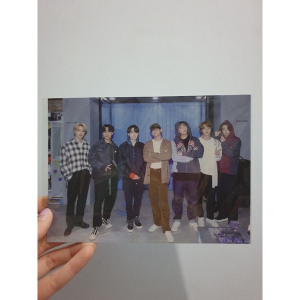 postcard BTS pop up store