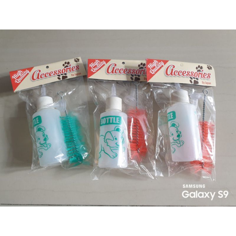 botol dot anjing kucing plus nipple and dot