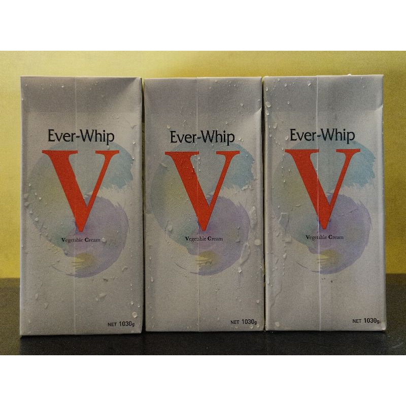 Whip Cream Cair Ever Whip V Vegetable Cream - 1030g | Instant Only 