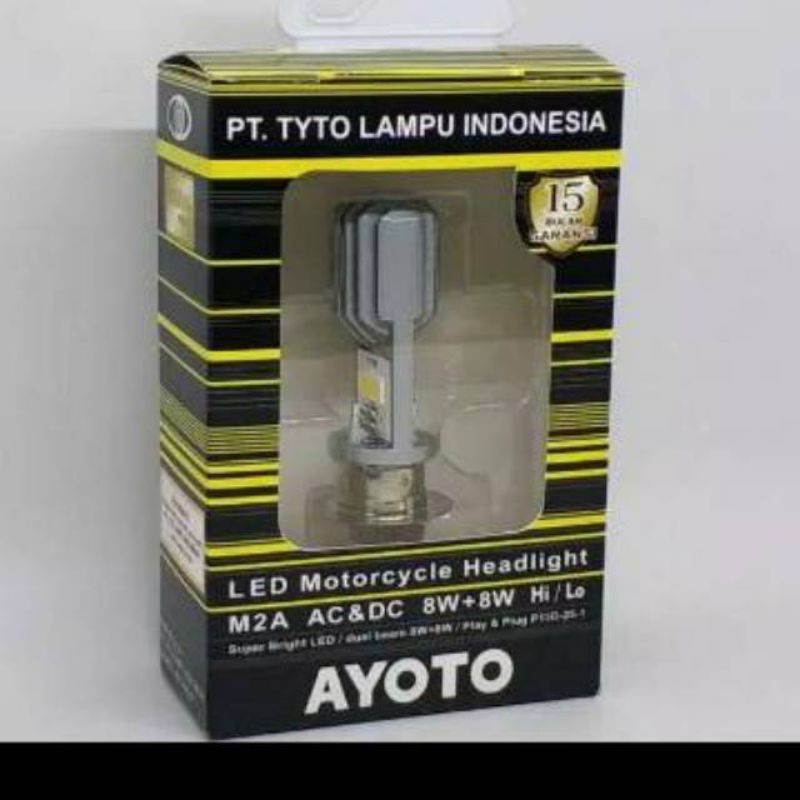 Bolam Depan LED Ayoto M2A 2Sisi AC DC-Bolam LED-Bolam LED Bebek