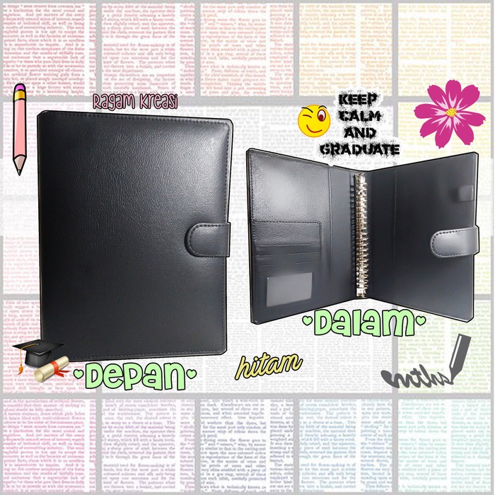 

READY Binder Polos 26 Ring (B5) - Hitam SALE