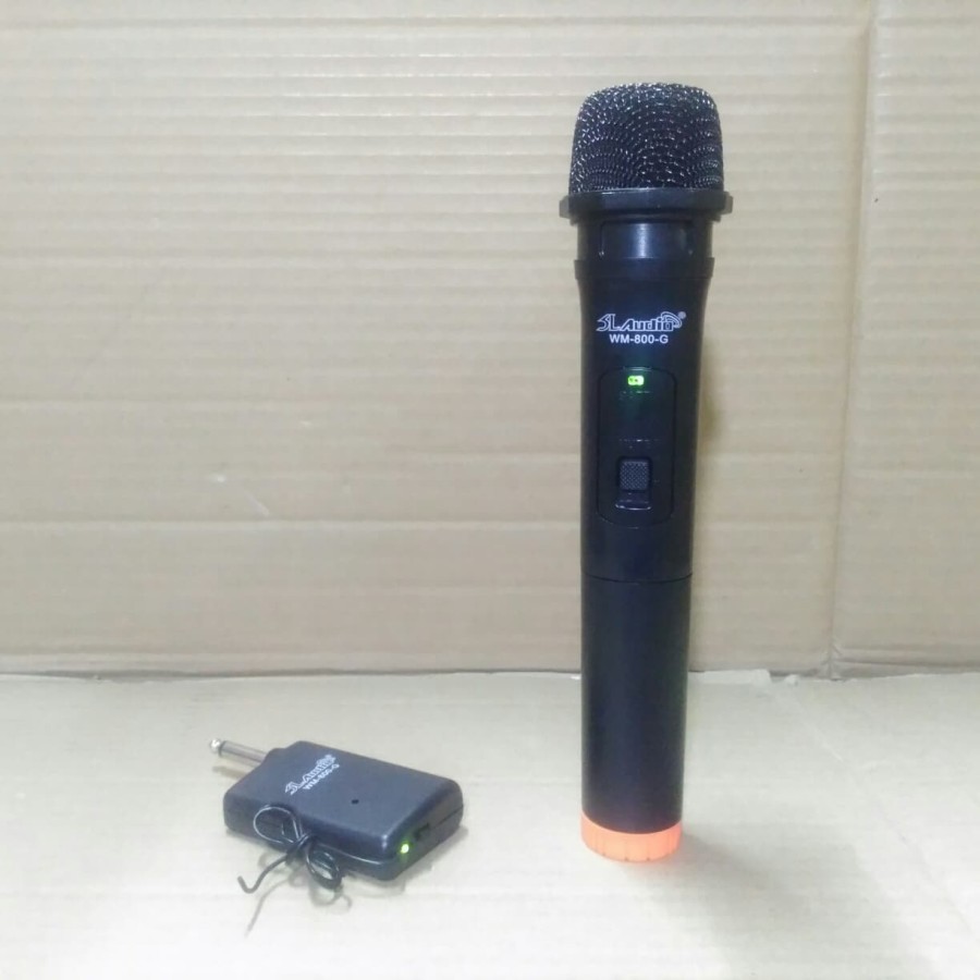 MIC WIRELESS SLAUDIO WM 800 G MICROPHONE SINGLE HANDLE