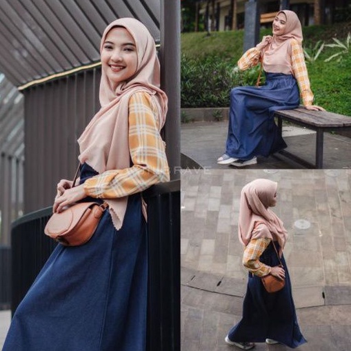 Preloved Gamis Jilbrave Overall Vania