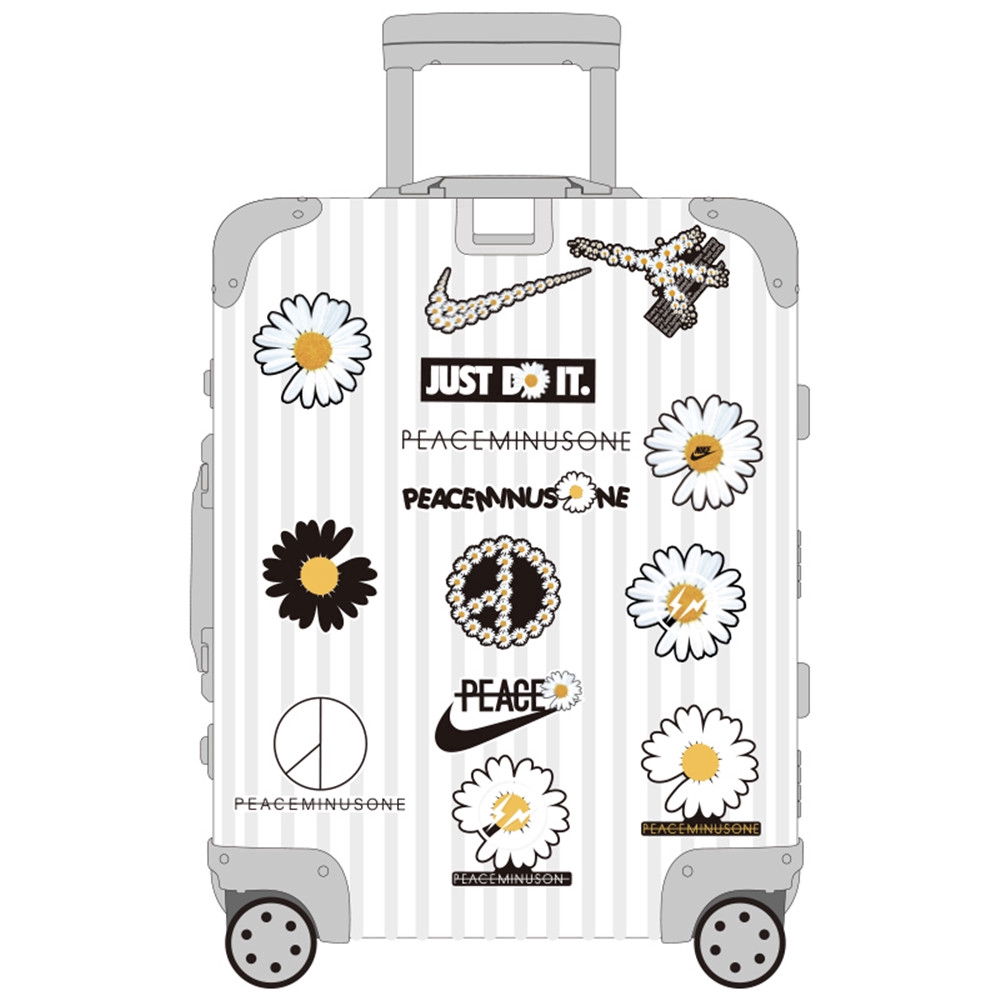 16pcs Daisy Sunflower Label Kawaii Adhesive Paper Sticker Scrapbooking Stationery Decor Diy