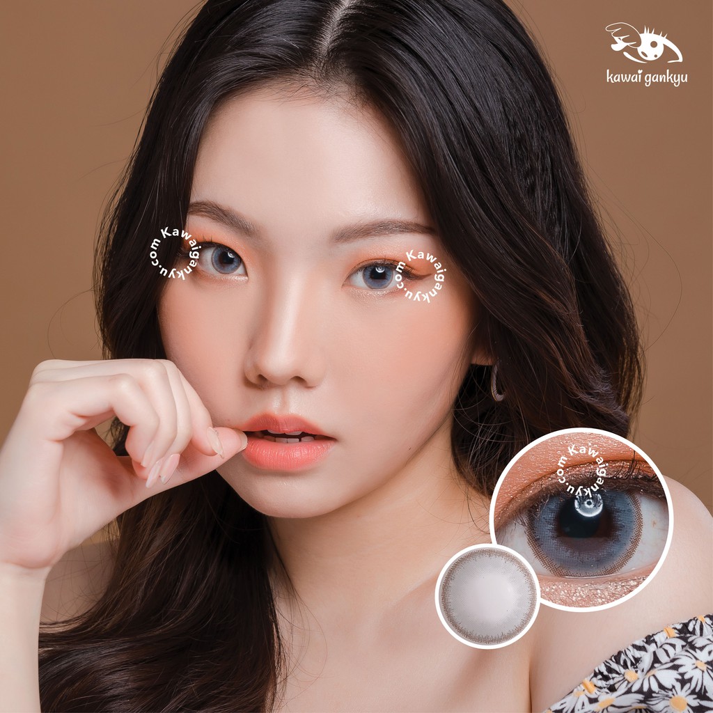 KawaiGankyu softlens - Princess luna natural aqua (1botol)