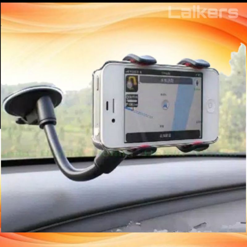 Soft Tube Car Holder Universal / Car Holder Jepit 4 Cakar