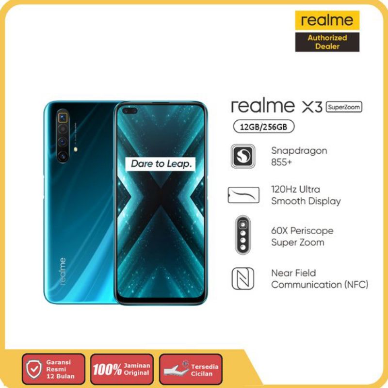 REALME X3 SUPERZOOM [ RAM 12/256GB] GARANSI RESMI