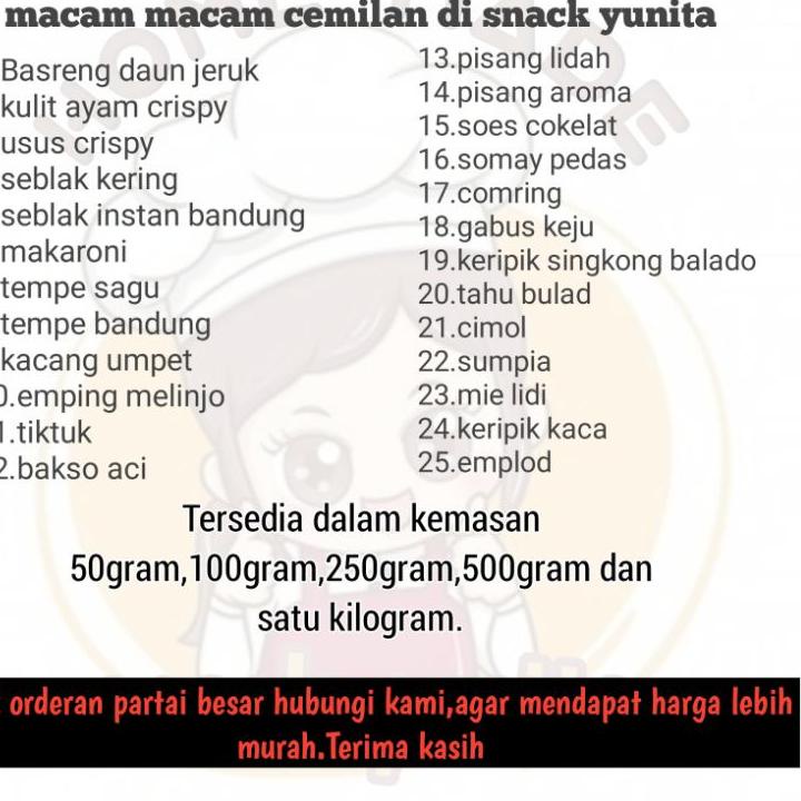 

⛄Terbatas Basreng daun jeruk pedas 250 gram Basreng stik bumbu basah daun jeruk | TRENDING | TERBARU LAGI |