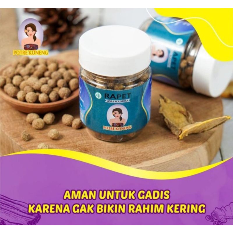RAPET POTRE KONENG ISI 250 PIL JAMU ASLI RAMUAN MADURA OBAT KEPUTIHAN RAPET PERAWAN