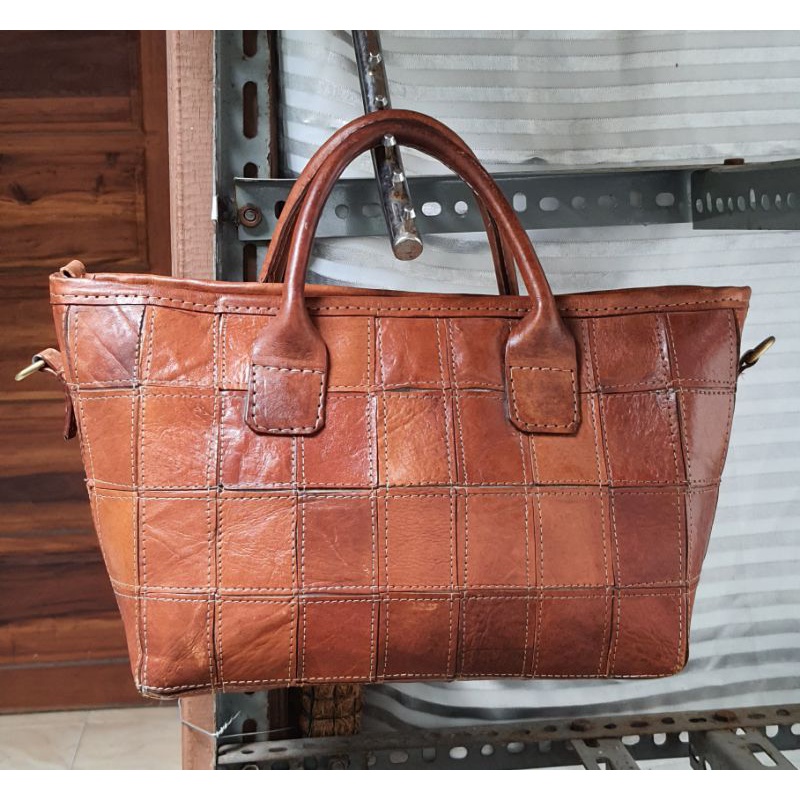 Tas kulit asli pl preloved seken second