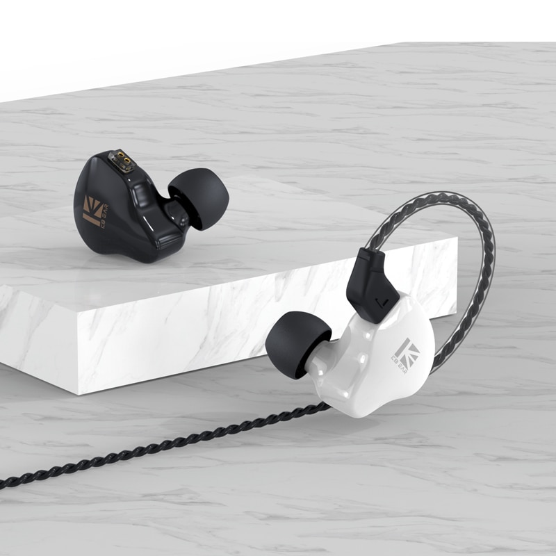 Kbear KS1 Earphone In Ear Dual Magnectic Circuit Dynamic Deep Bass Dengan Kabel i3