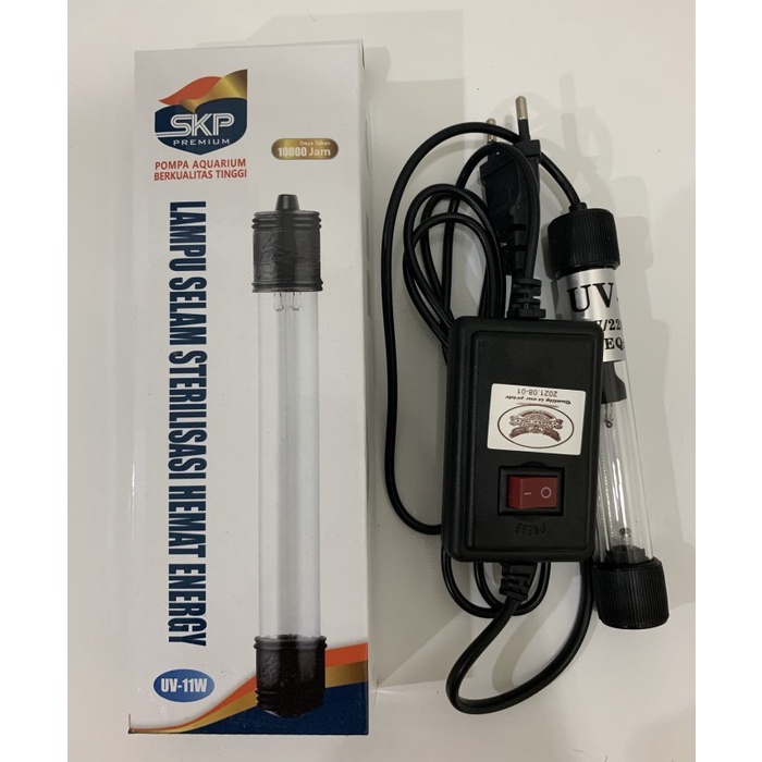 Jual Lampu UV Aquarium Aquascape SAKKAI PRO SKP 11 Watt Sterilisasi